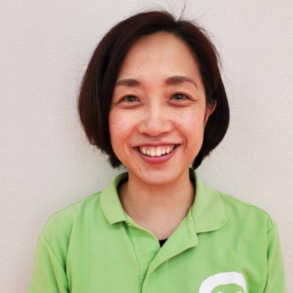 大橋潤子(しめじゅん)教室長の笑顔の写真