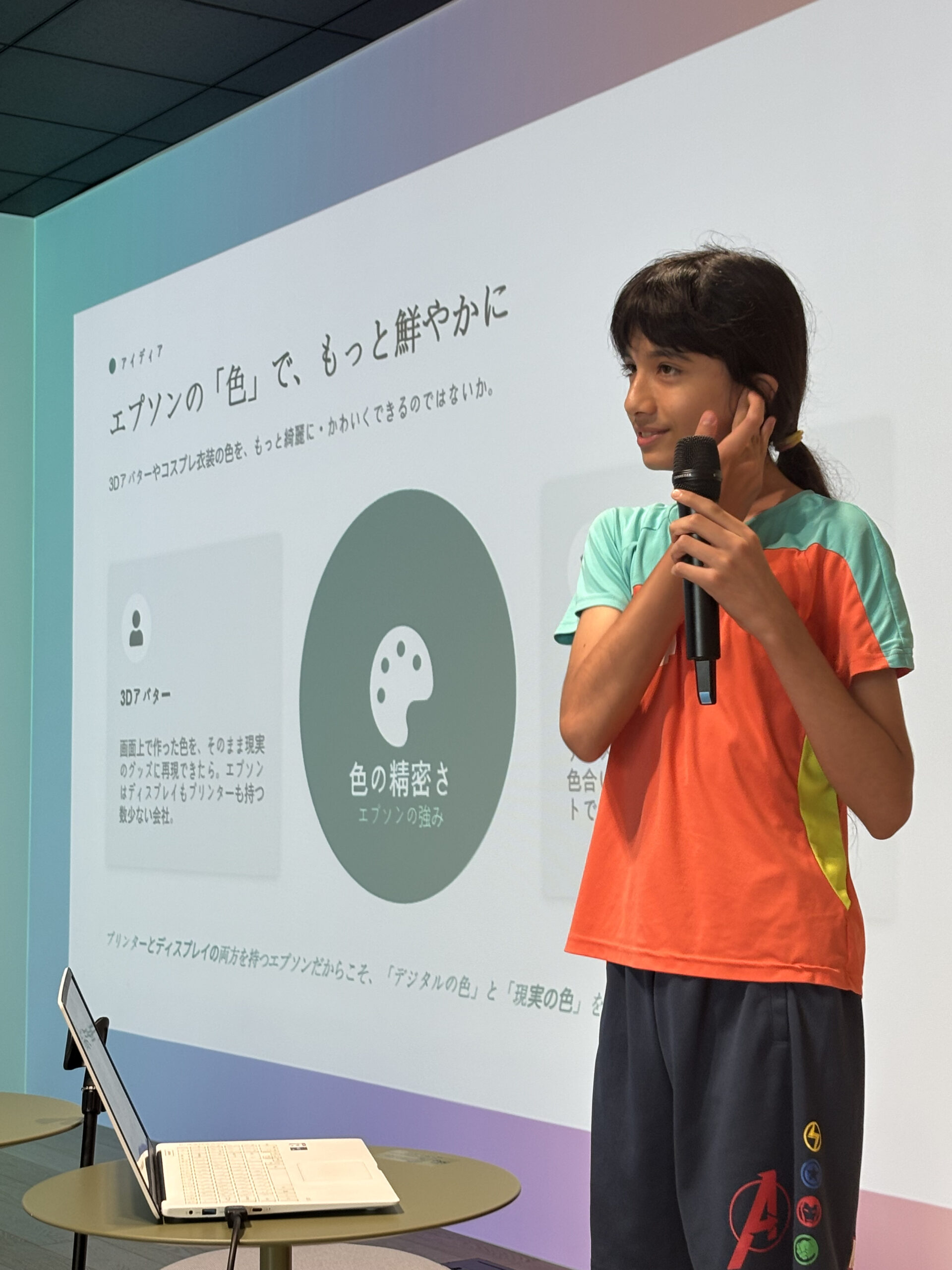 STARさんによるアイディアプレゼンの様子