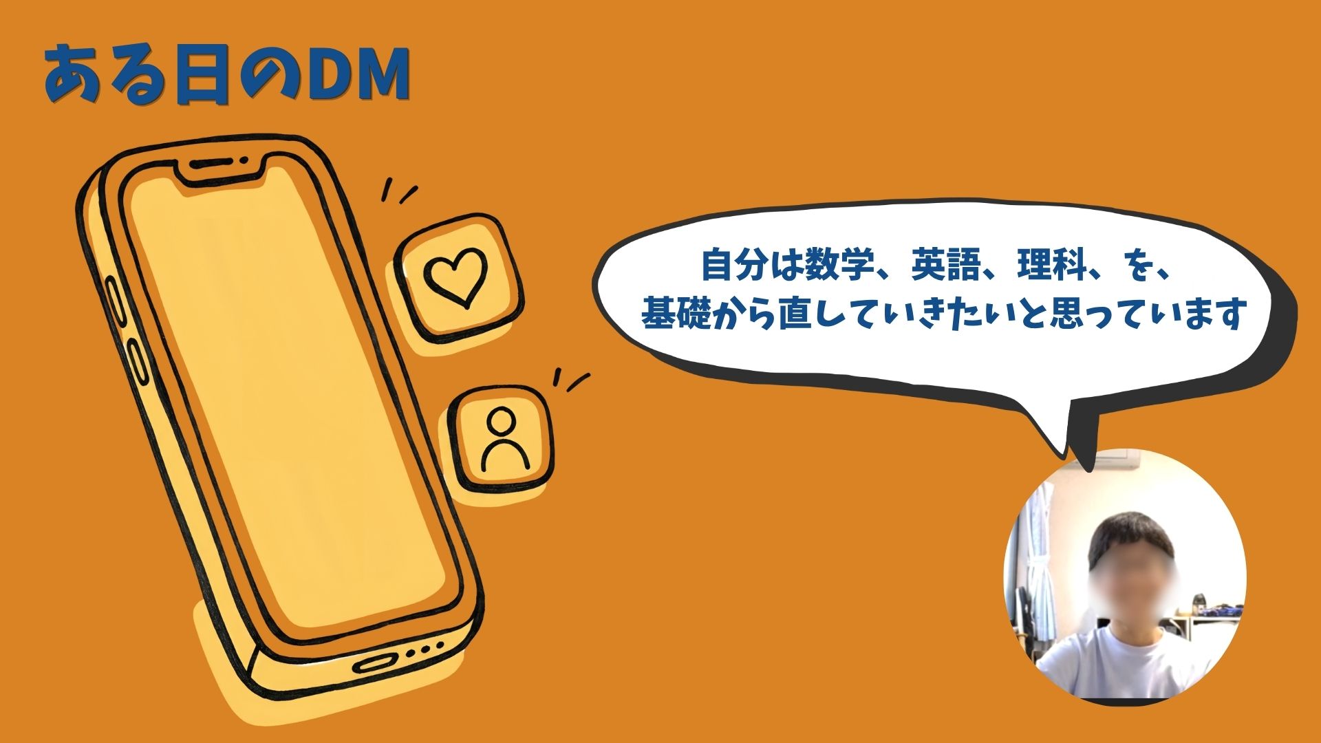 先生へのDMと成長の記録