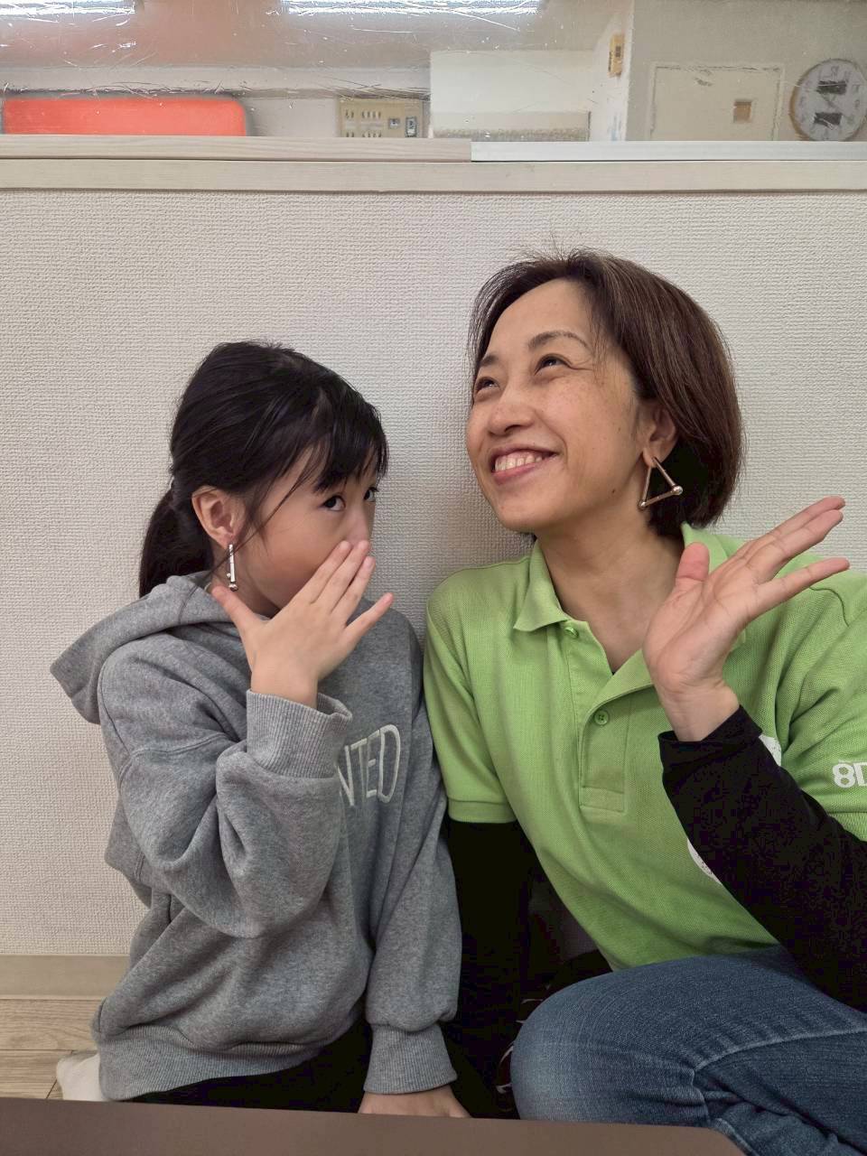 安心して活動する子どもたちの様子