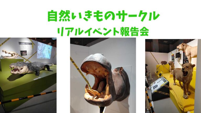 生き物サークルのリアルイベント
