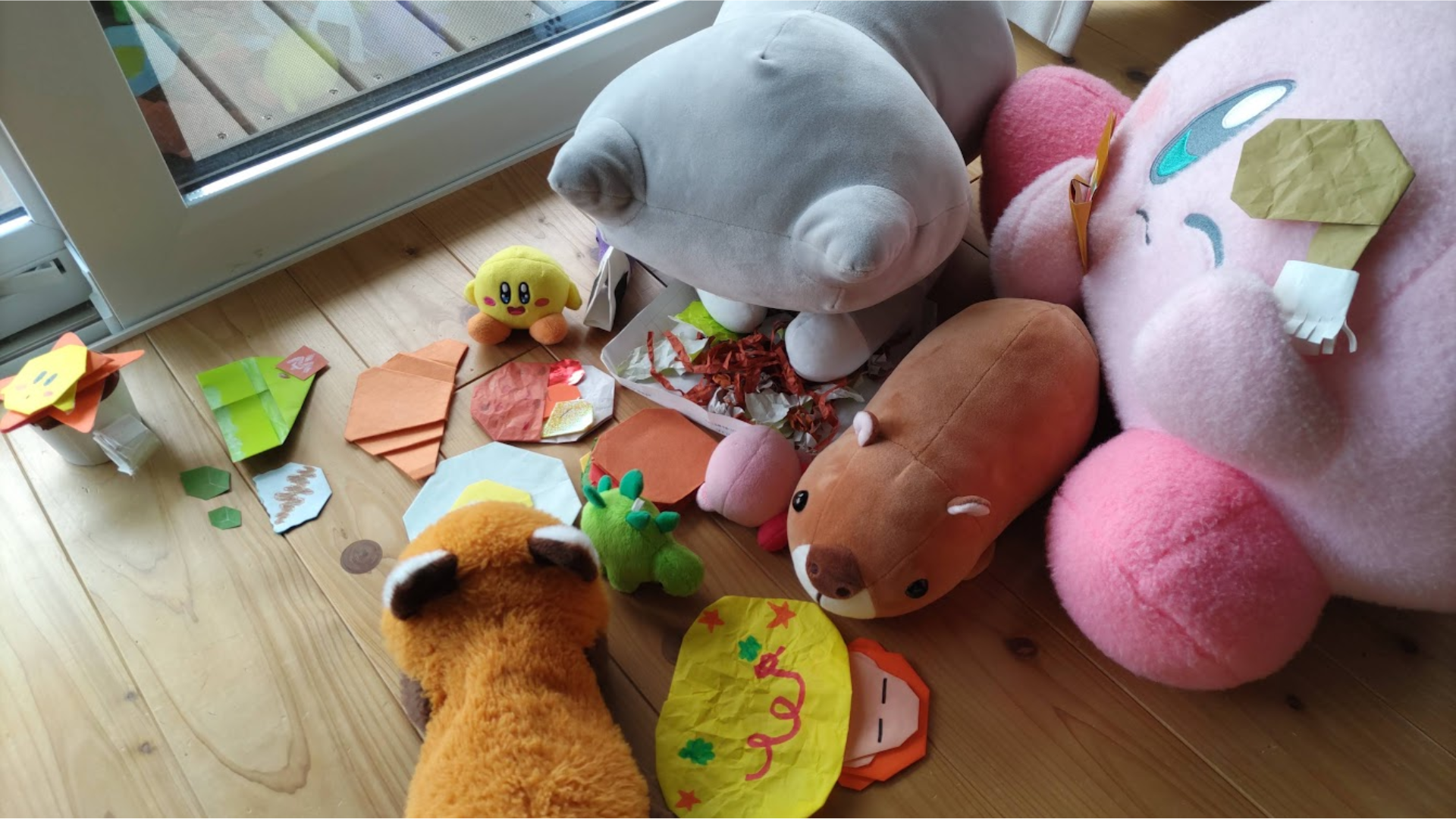 ペンギンカビィさんの家にあるぬいぐるみたち