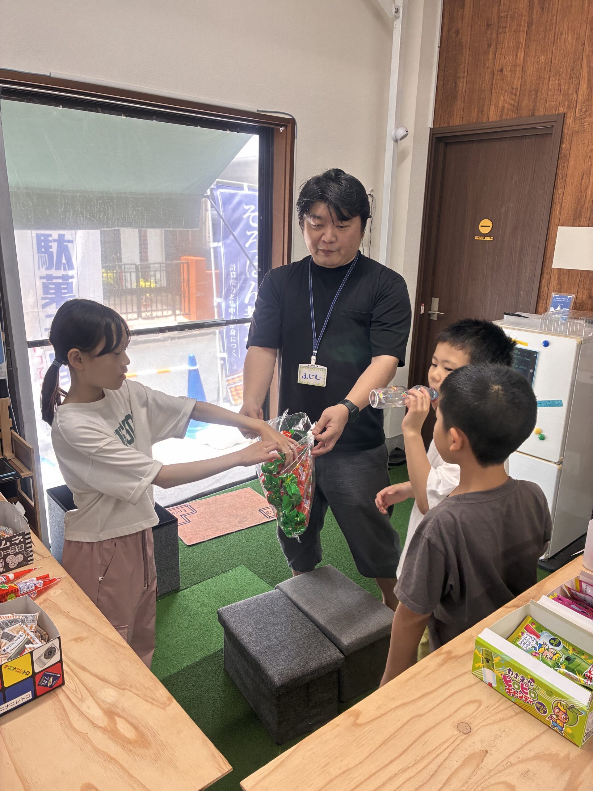 屋外でのイベントの様子