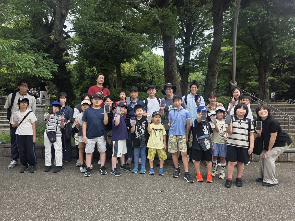 ポケモンGOイベントに参加するりょっぴさん