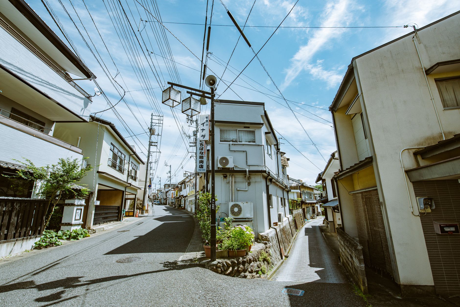 日本の街並み