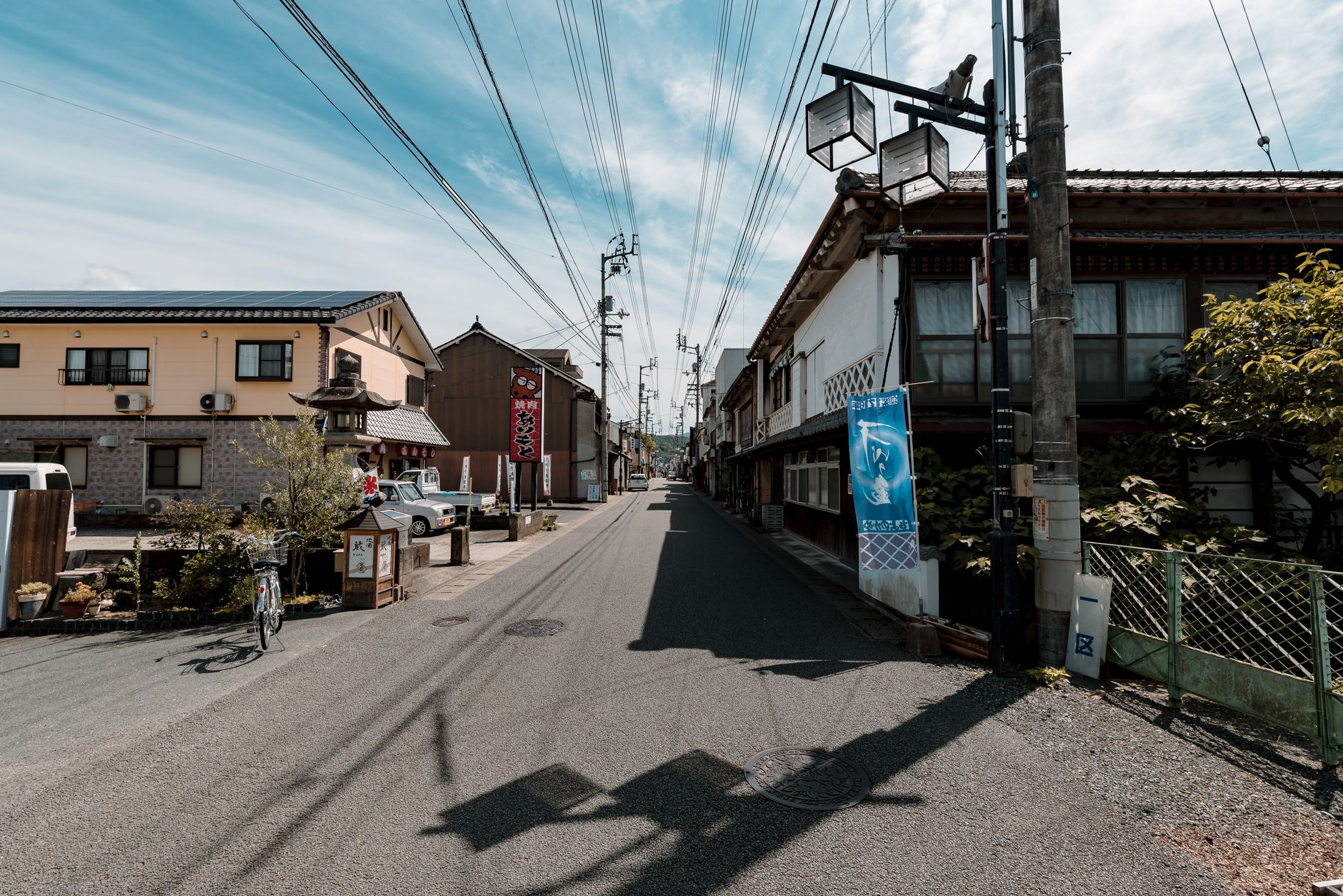 日本の街並み