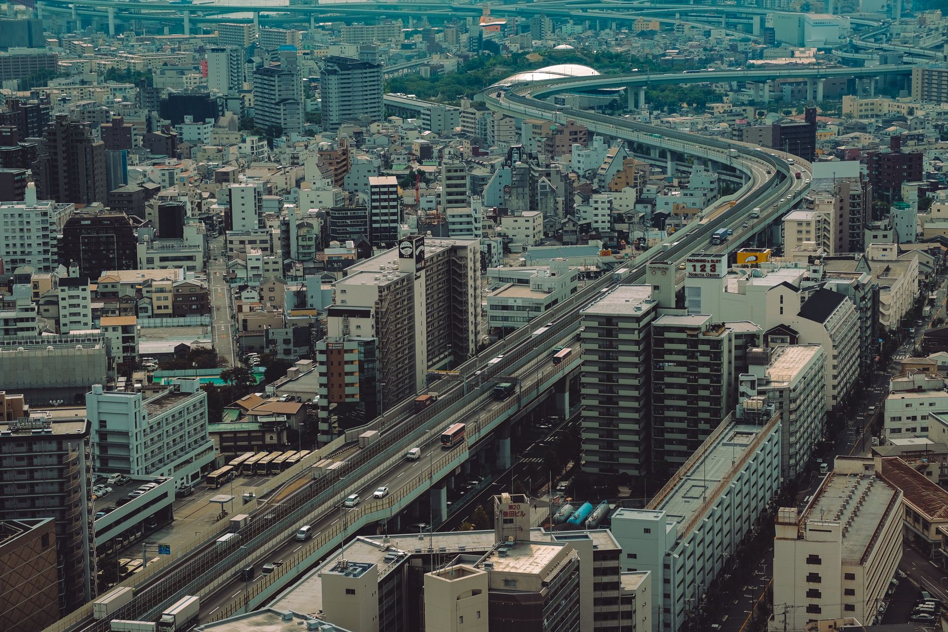 日本の街並み