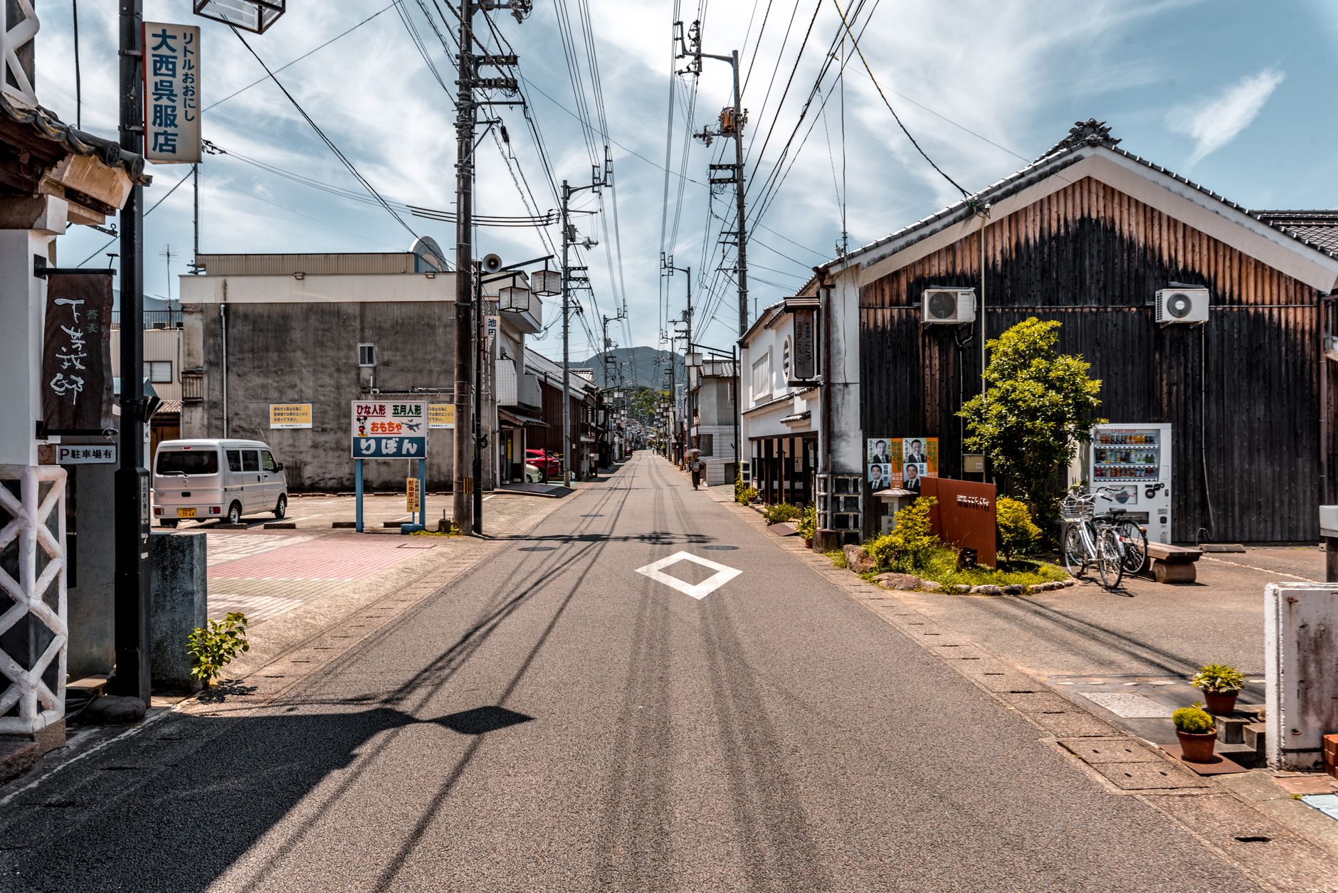 日本の街並み