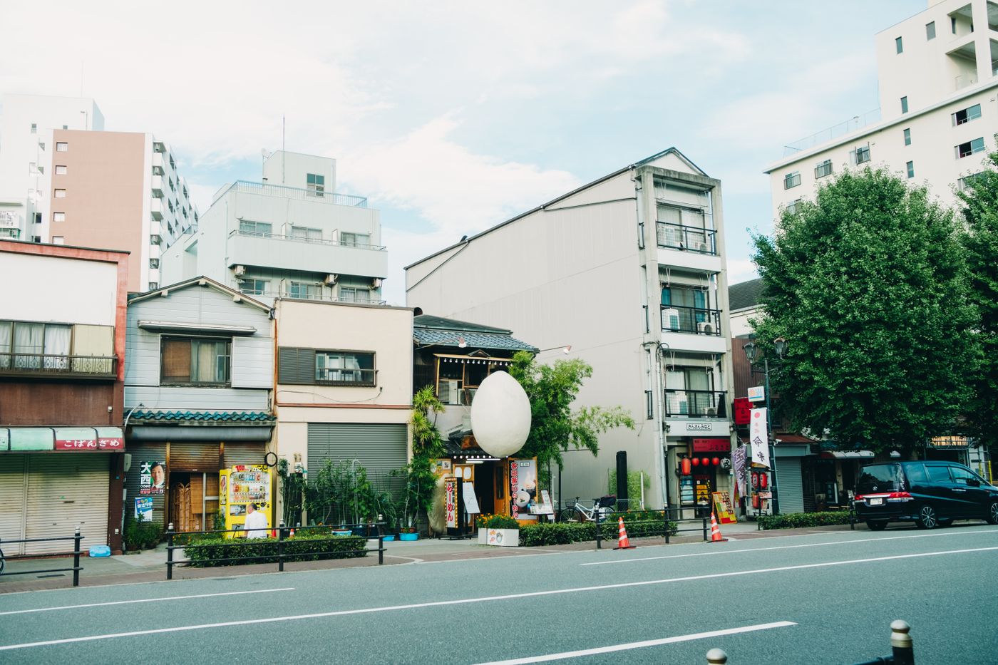 緑のある住宅街