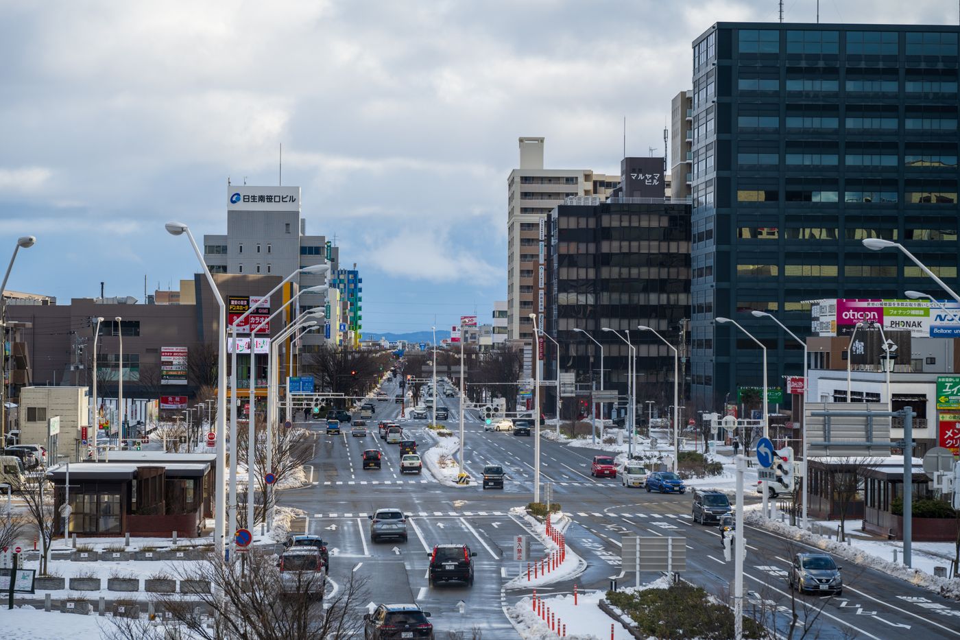 北海道の街並み