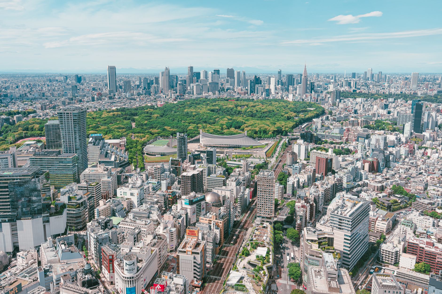 東京の街並み