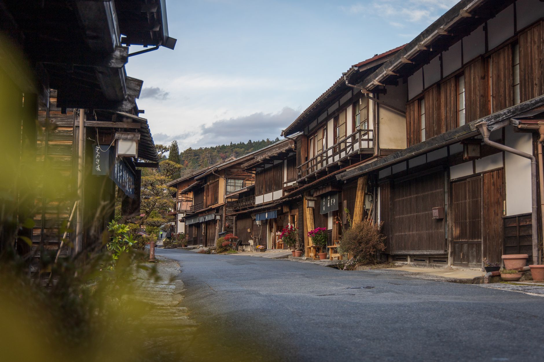 日本の街並み