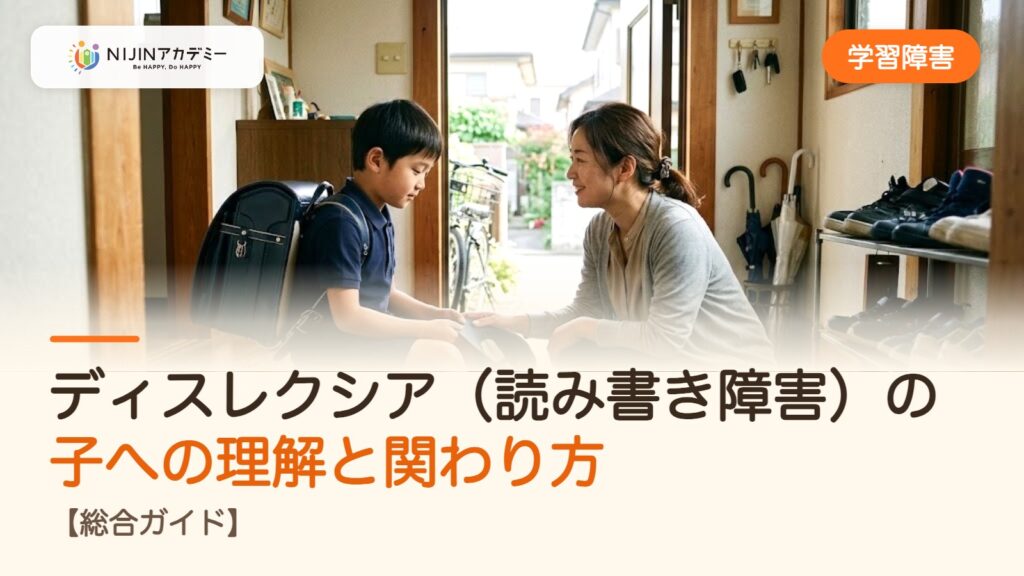 ディスレクシア（読み書き障害）の子への理解と関わり方【総合ガイド】
