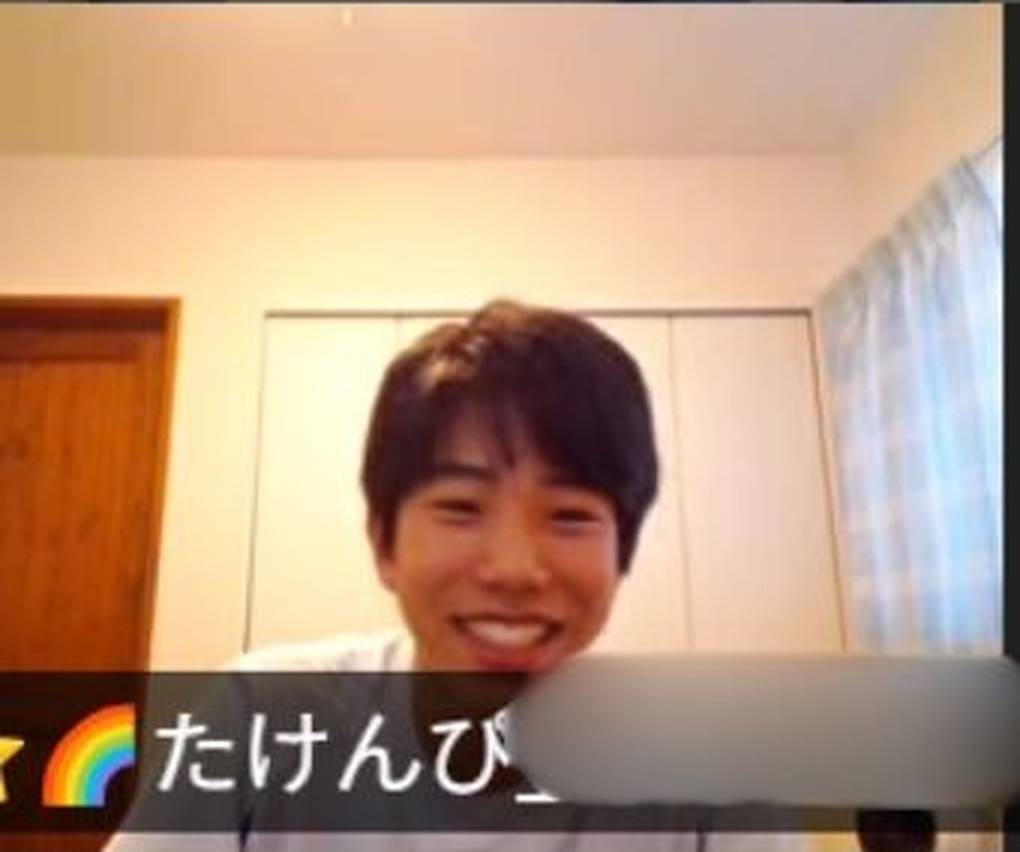 笑顔のたけんぴさん