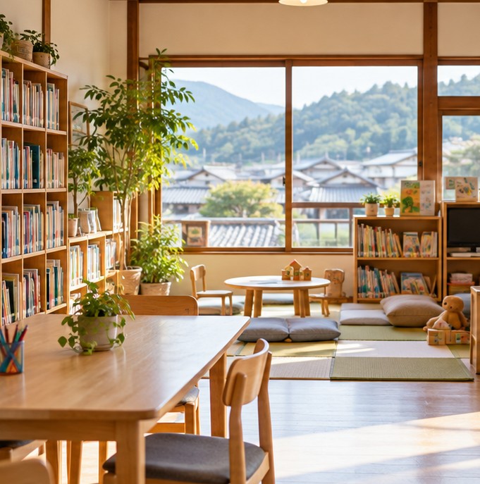 中山町適応教室の環境をイメージした地域の学習室