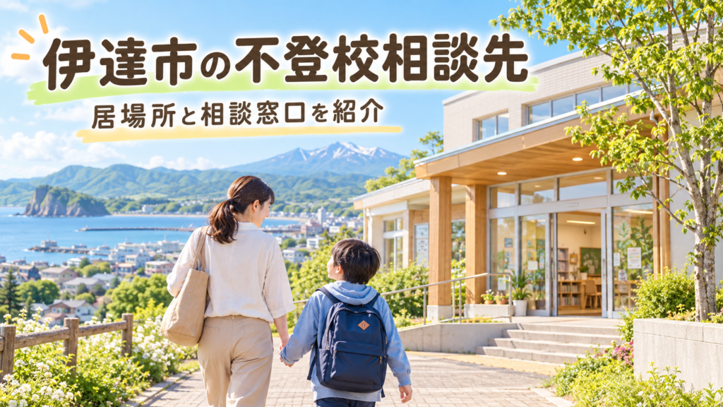 北海道伊達市の不登校相談先を探す保護者向けの記事サムネイル
