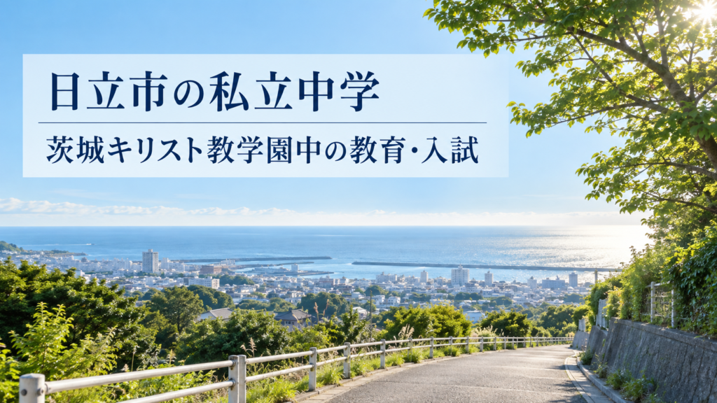日立市の私立中学 茨城キリスト教学園中学校の教育と入試を紹介する記事用サムネイル