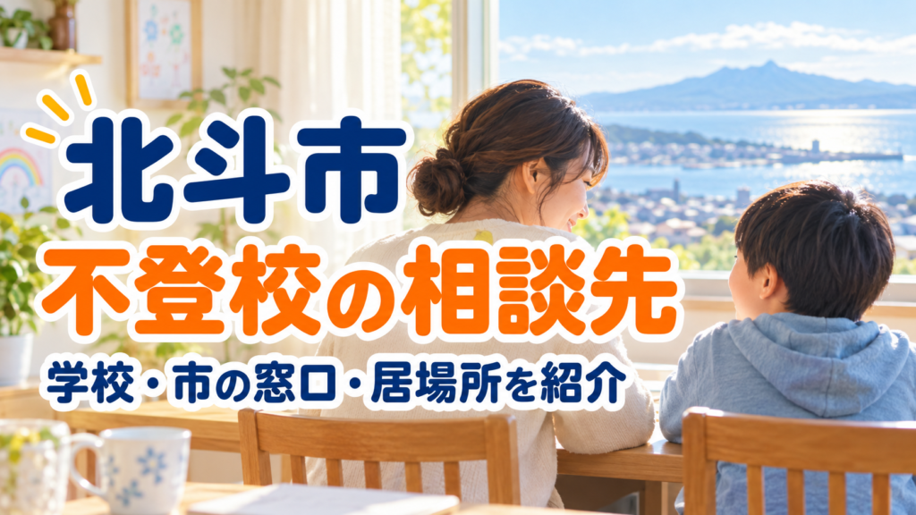 北斗市の不登校相談先を探す保護者向けの記事サムネイル
