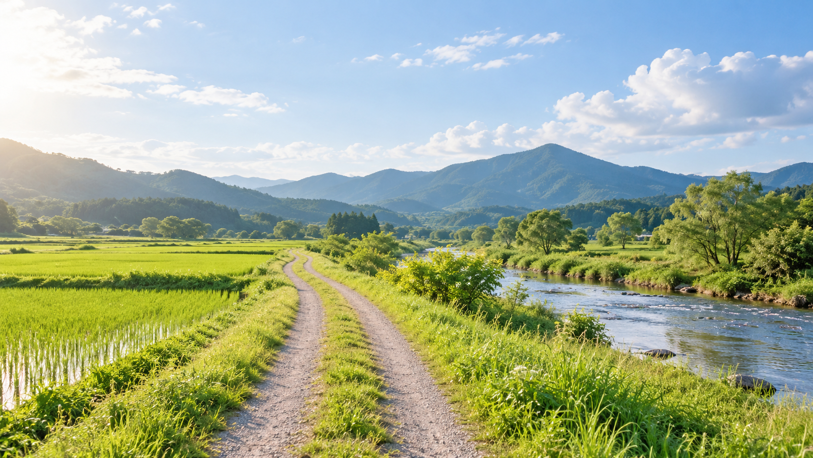 由仁町の暮らしをイメージした風景