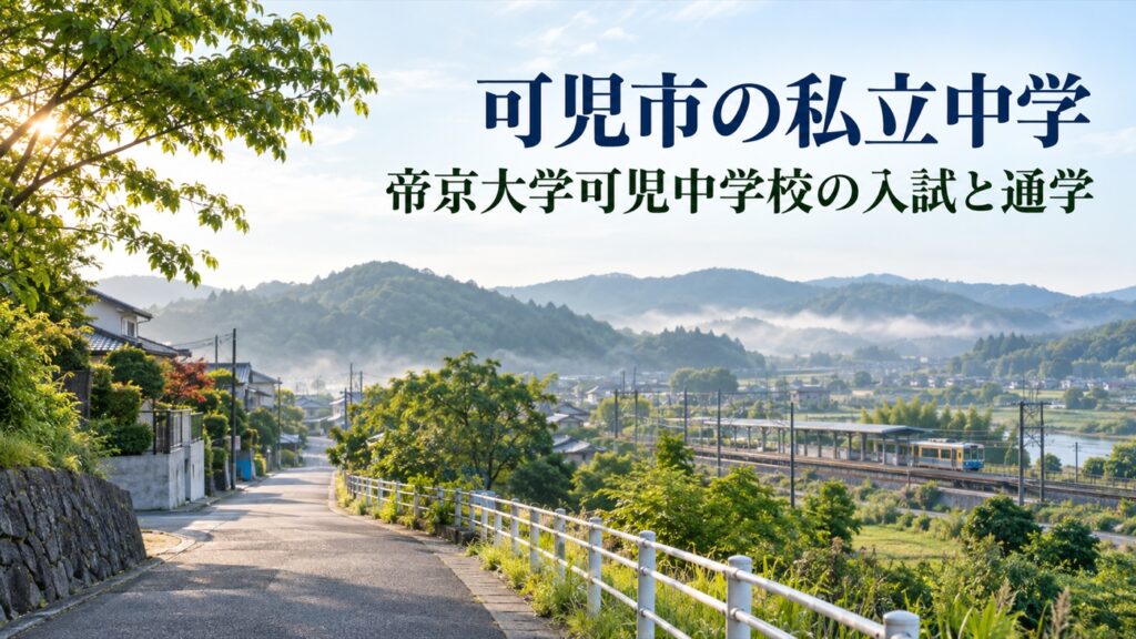 可児市の私立中学と帝京大学可児中学校の入試・通学を紹介する記事用サムネイル