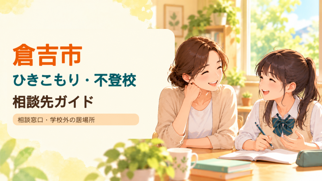 倉吉市のひきこもり・不登校相談先の記事サムネイル