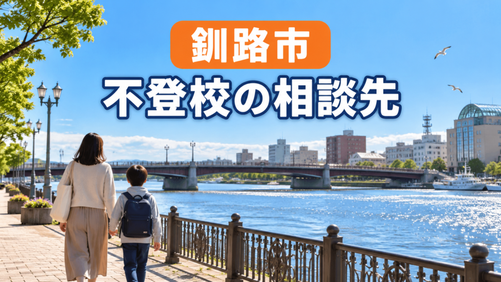 釧路市の不登校相談先を探す保護者向けの記事サムネイル