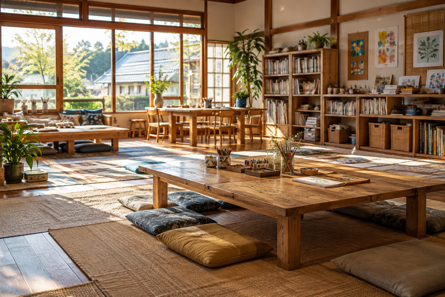 子どもの気持ちに合わせて過ごす居場所のイメージ