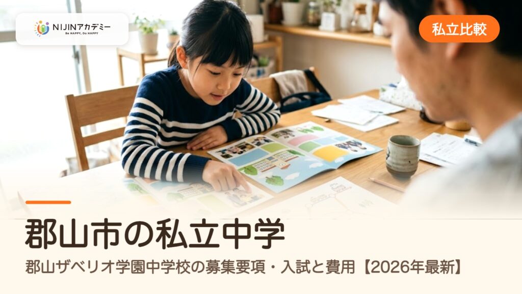 郡山市の私立中学｜郡山ザベリオ学園中学校の募集要項・入試と費用【2026年最新】