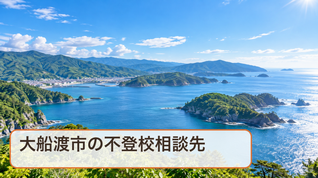 大船渡市の不登校相談先をテーマにした明るい風景写真