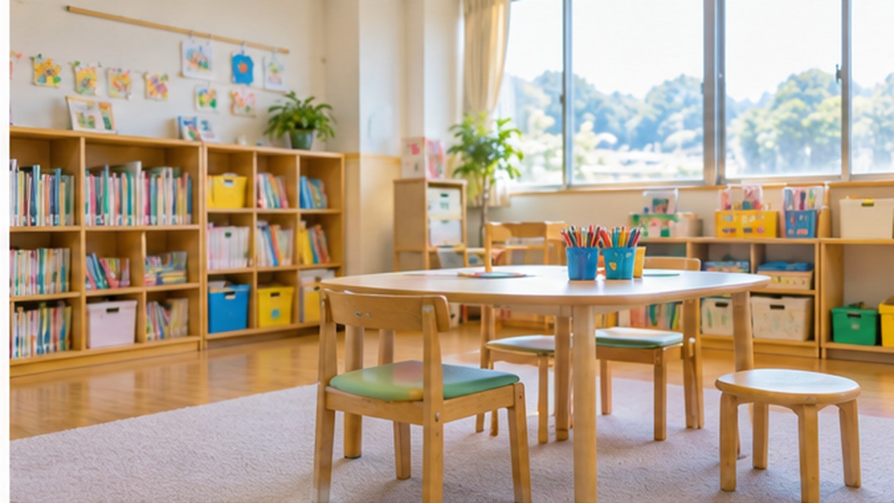 明るい学習スペースのイメージ