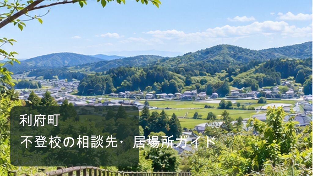 利府町の不登校相談先ガイド｜利府町
