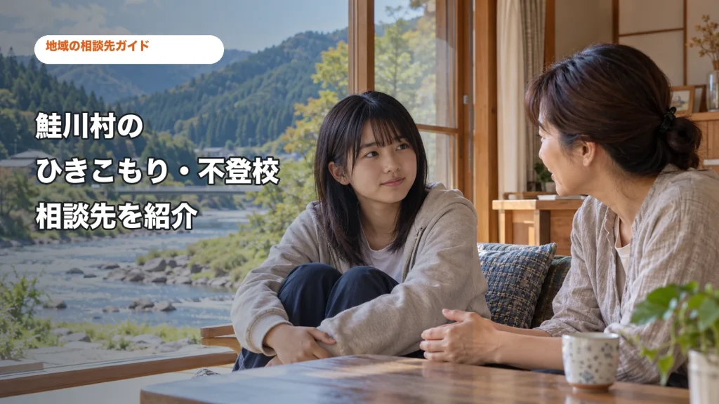 鮭川村のひきこもり・不登校相談先を紹介する記事サムネイル