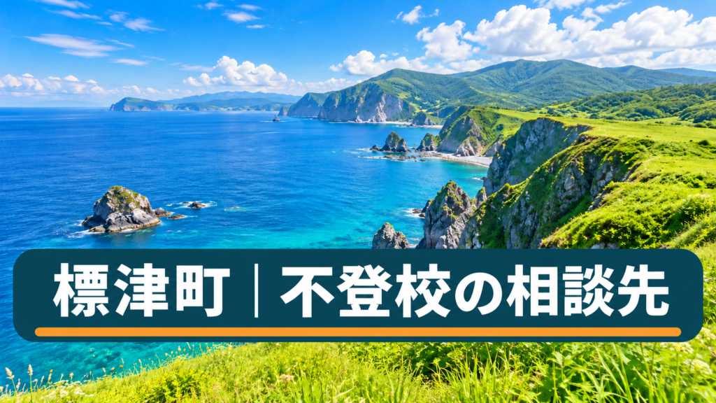 標津町の相談先記事用に生成した明るい北海道の風景と記事タイトル