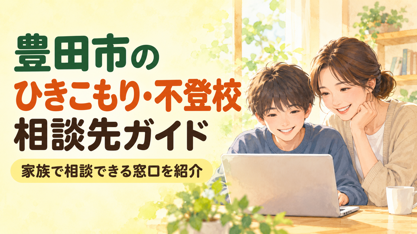 豊田市のひきこもり・不登校相談先の記事サムネイル