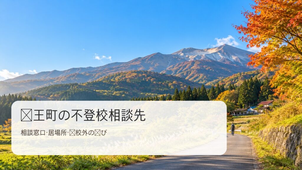 蔵王町の不登校相談先を紹介する文字入りサムネイル