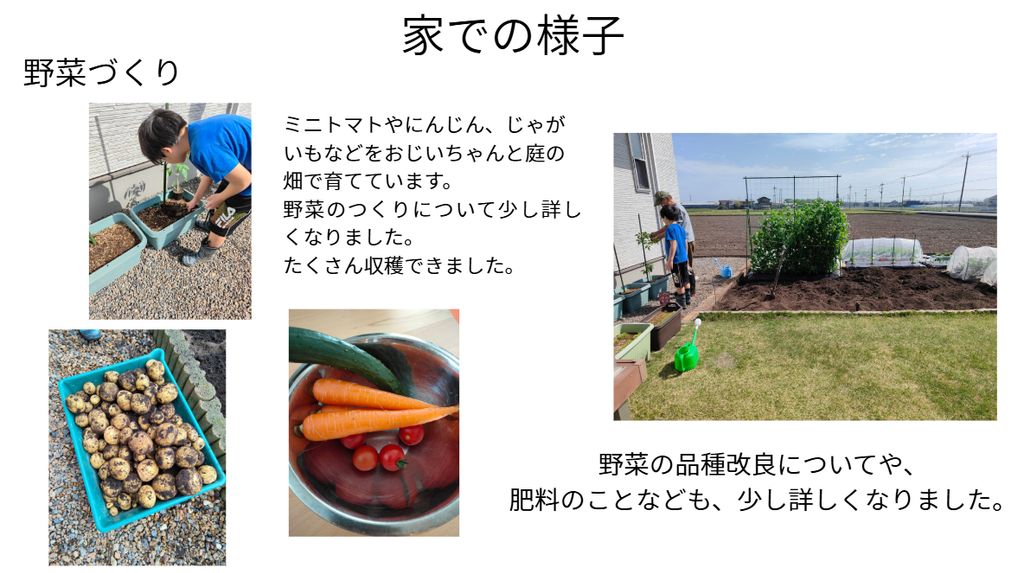 ご家庭での様子
